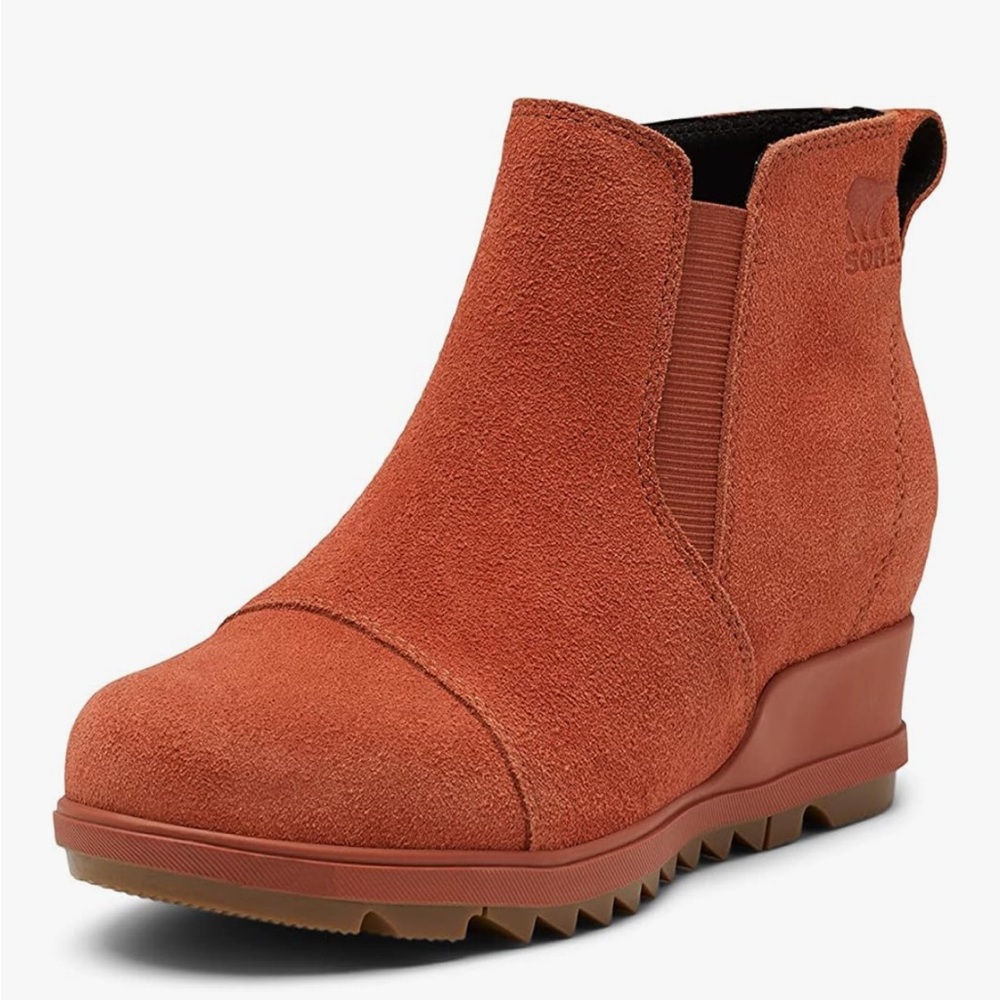 Sorel Women's Warp Red Ankle Boots